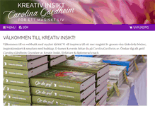 Tablet Screenshot of kreativinsikt.se